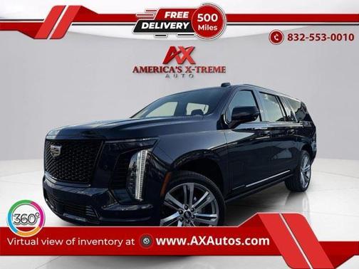 Galactic Gray Metallic 2025 Cadillac Escalade ESV Sport