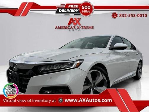 Platinum White Pearl 2018 Honda Accord Touring 2.0T