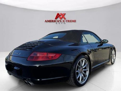 Black 2008 Porsche 911 Carrera S Cabriolet