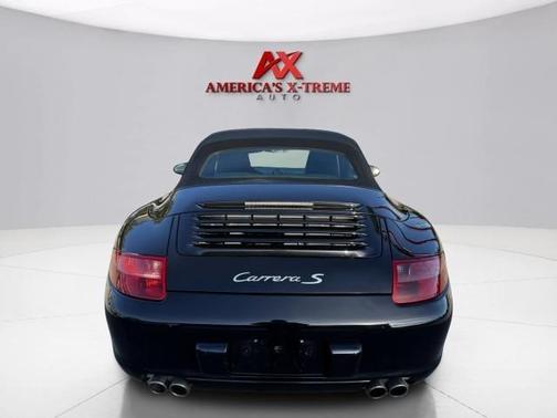 Black 2008 Porsche 911 Carrera S Cabriolet