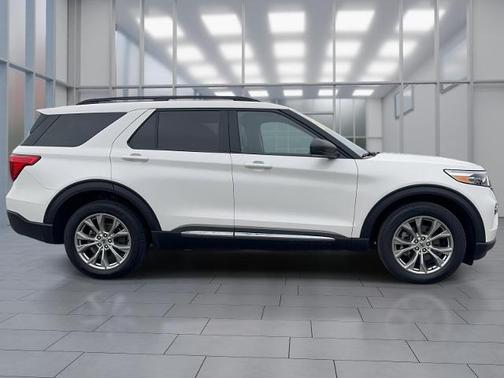 STAR WHITE MET TRI-COAT 2022 Ford Explorer XLT