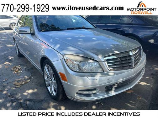 Silver 2011 Mercedes-Benz C-Class Sport