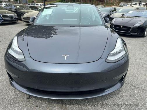 Gray 2018 Tesla Model 3 Long Range