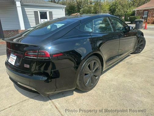 Solid Black 2023 Tesla Model S Plaid