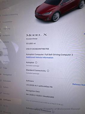 2019 Tesla Model X Standard Range AWD