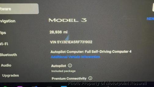 2024 Tesla Model 3 Standard Range