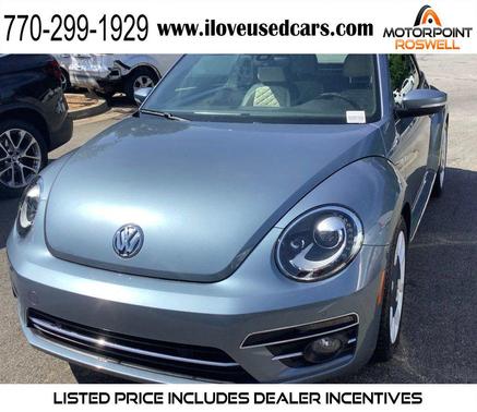 Blue 2019 Volkswagen Beetle 2.0T S