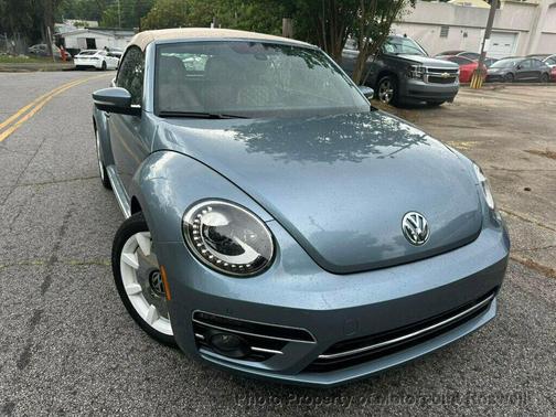 Blue 2019 Volkswagen Beetle 2.0T S