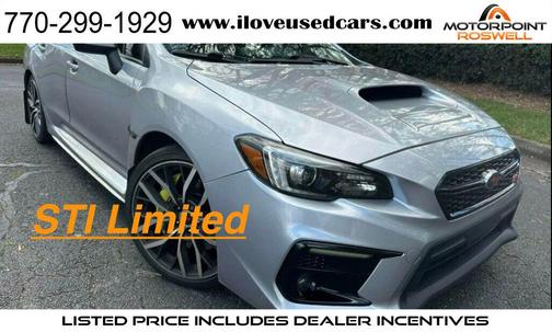 2021 Subaru WRX STI Limited w/Lip