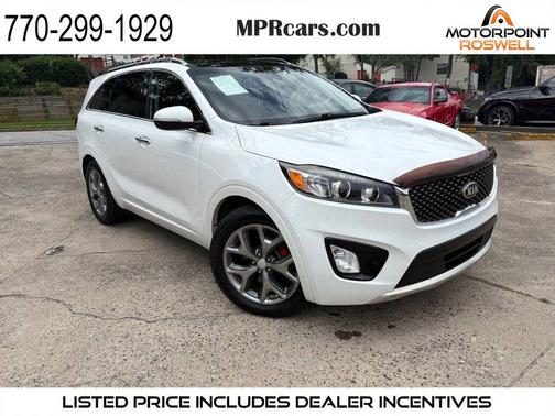 Snow White Pearl 2017 Kia Sorento SX