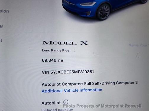 2021 Tesla Model X Long Range Plus Dual Motor All-Wheel Drive