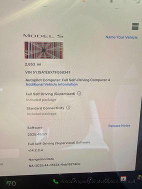 Diamond Black 2026 Tesla Model S Plaid
