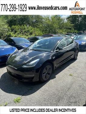 2019 Tesla Model 3 Standard Range Plus