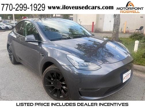Gray 2023 Tesla Model Y Long Range Dual Motor All-Wheel Drive