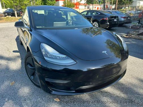 Solid Black 2019 Tesla Model 3 Standard Range Plus