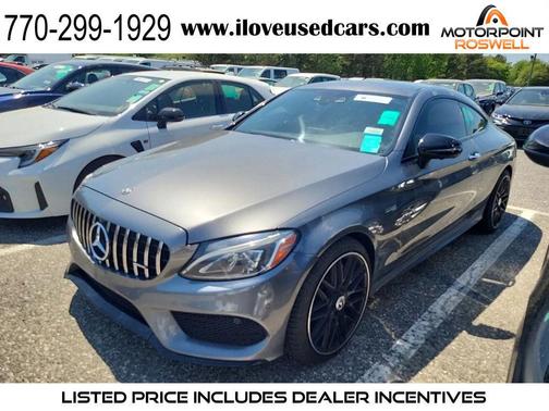Grey 2018 Mercedes-Benz AMG C 43 4MATIC