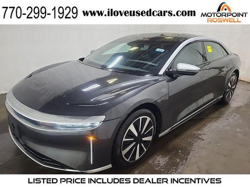 Quantum Gray Metallic 2023 Lucid Air Grand Touring