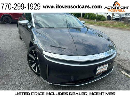 Quantum Gray Metallic 2023 Lucid Air Grand Touring