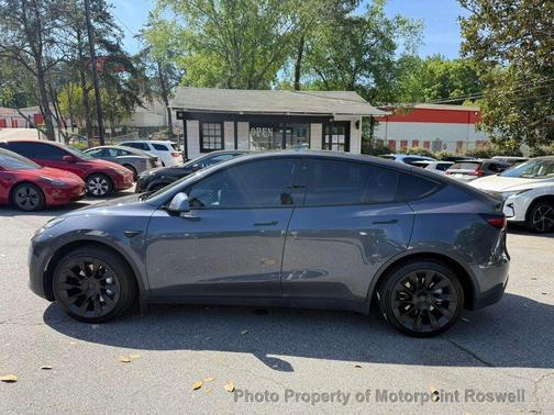 Gray 2021 Tesla Model Y Long Range Dual Motor All-Wheel Drive