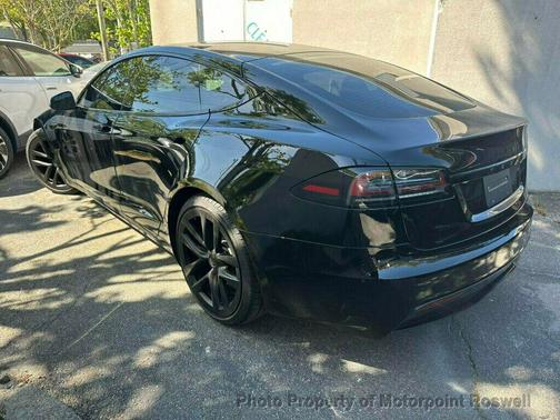 Solid Black 2025 Tesla Model S Rear-Wheel Drive