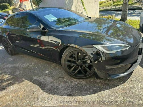 Solid Black 2025 Tesla Model S Rear-Wheel Drive