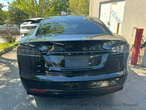 Solid Black 2025 Tesla Model S Rear-Wheel Drive