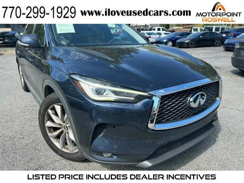 Hermosa Blue 2019 INFINITI QX50 ESSENTIAL