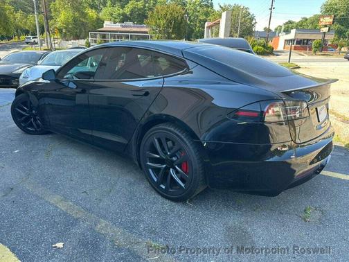 Solid Black 2024 Tesla Model S Plaid