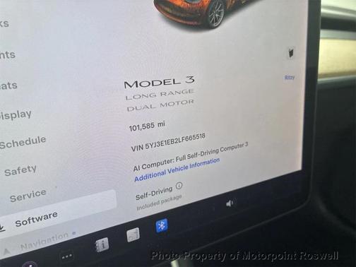 Pearl White Multi-Coat 2020 Tesla Model 3 Long Range