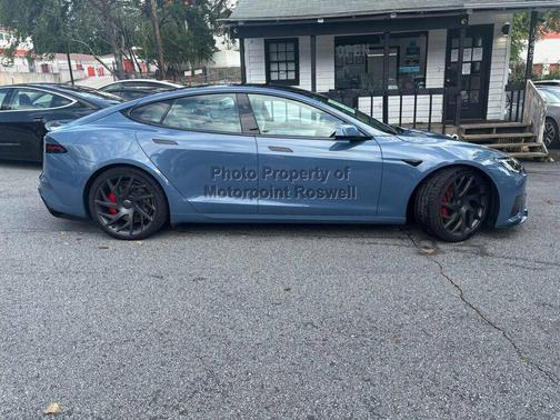Frost Blue Metallic 2026 Tesla Model S Plaid