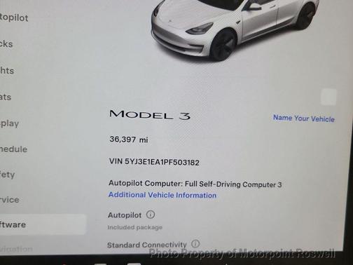 2023 Tesla Model 3 Standard Range