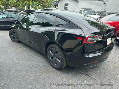 Solid Black 2023 Tesla Model 3 Standard Range