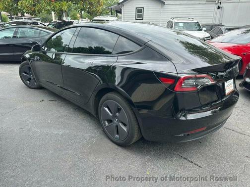Solid Black 2023 Tesla Model 3 Standard Range