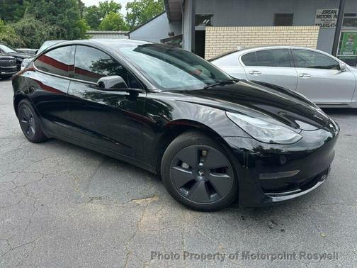Solid Black 2023 Tesla Model 3 Standard Range