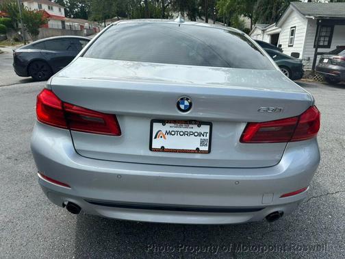 Silver 2018 BMW 530 530i