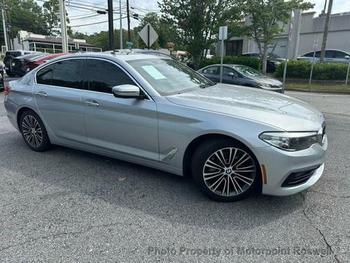 Silver 2018 BMW 530 530i
