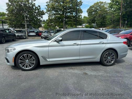 Silver 2018 BMW 530 530i