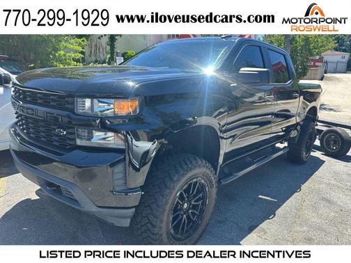 Black 2020 Chevrolet Silverado 1500 Custom