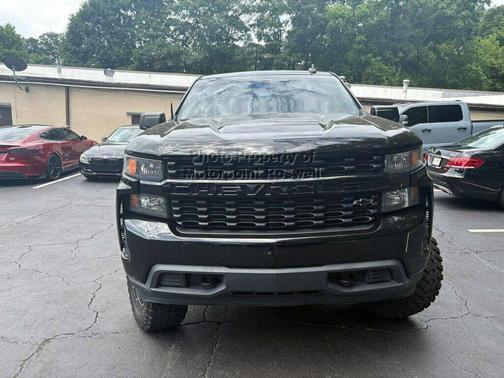 Black 2020 Chevrolet Silverado 1500 Custom
