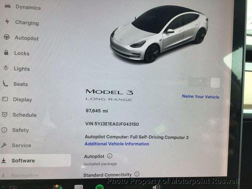 Pearl White Multi-Coat 2018 Tesla Model 3 Long Range