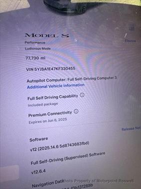 2019 Tesla Model S Performance