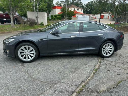 Midnight Silver Metallic 2018 Tesla Model S 75D
