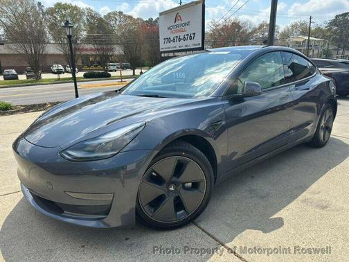 Gray 2023 Tesla Model 3 Standard Range