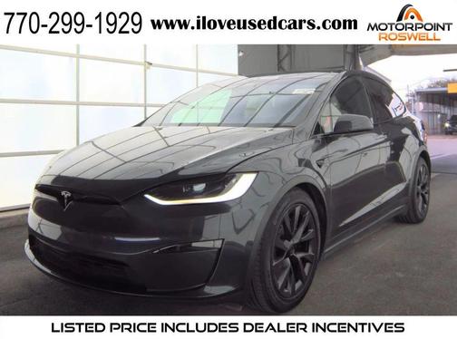 Stealth Grey 2025 Tesla Model X Long Range
