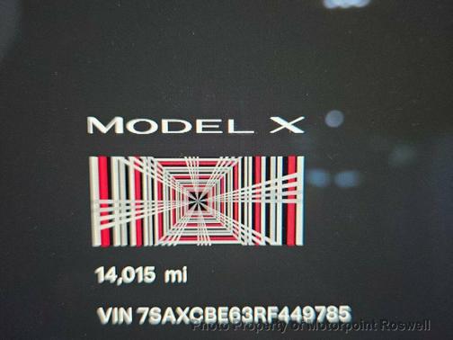 Solid Black 2024 Tesla Model X Plaid Tri Motor All-Wheel Drive