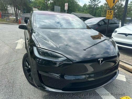 Solid Black 2024 Tesla Model X Long Range