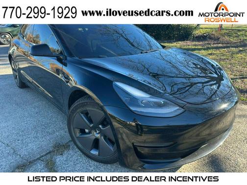 2021 Tesla Model 3 Standard Range Plus