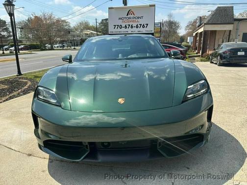 Green 2025 Porsche Taycan RWD