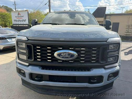 Glacier Gray Metallic TriCoat 2025 Ford F-450 Lariat
