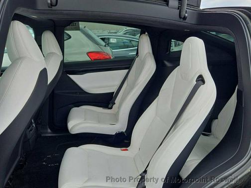 Solid Black 2021 Tesla Model X Long Range Plus Dual Motor All-Wheel Drive